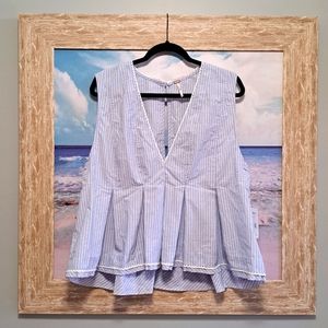 Free Peple good feels stripe top